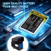 Battery compatible with Opticon CS-OPS300BL