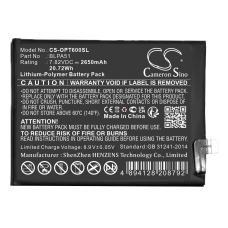 Yhteensopiva akun vaihto OPPO BLPA51