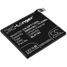 Yhteensopiva akun vaihto Oneplus BLP745