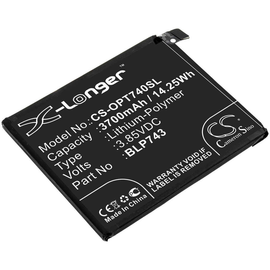 Yhteensopiva akun vaihto Oneplus BLP743