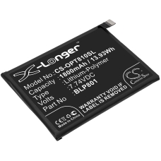 Yhteensopiva akun vaihto Oneplus BLP801