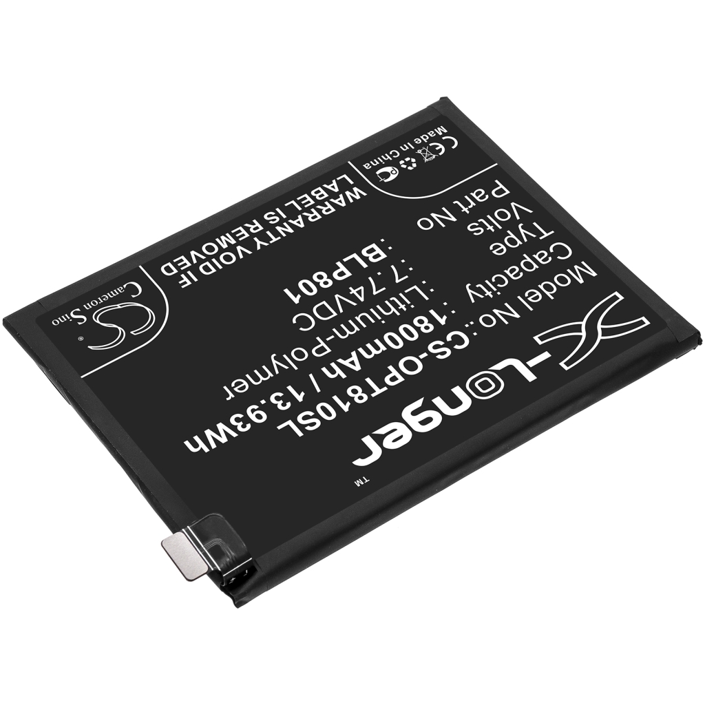 Yhteensopiva akun vaihto Oneplus BLP801
