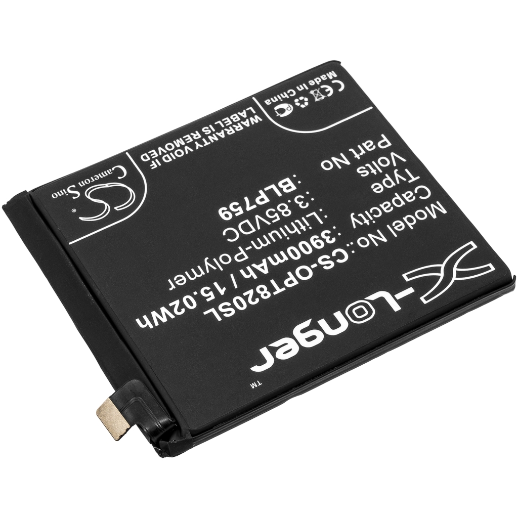 Yhteensopiva akun vaihto Oneplus BLP759