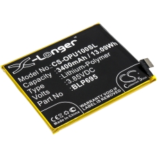 Yhteensopiva akun vaihto OPPO BLP695