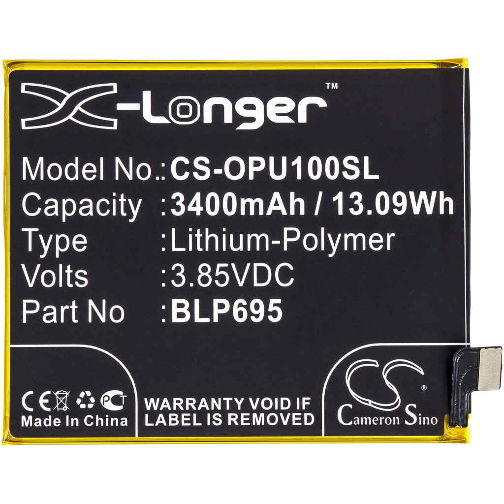 Yhteensopiva akun vaihto OPPO BLP695