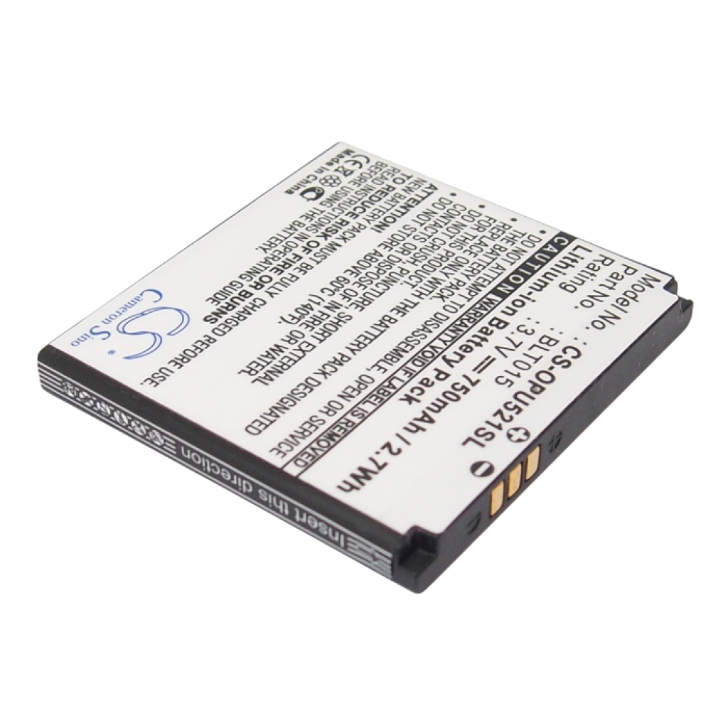 Akku yhteensopiva OPPO CS-OPU521SL