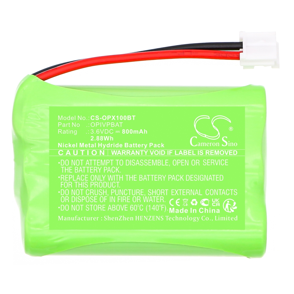 Kotiturvakameran akku Optex CS-OPX100BT