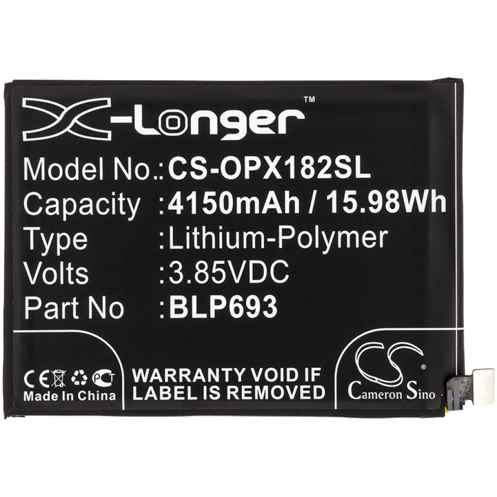 Yhteensopiva akun vaihto OPPO BLP693