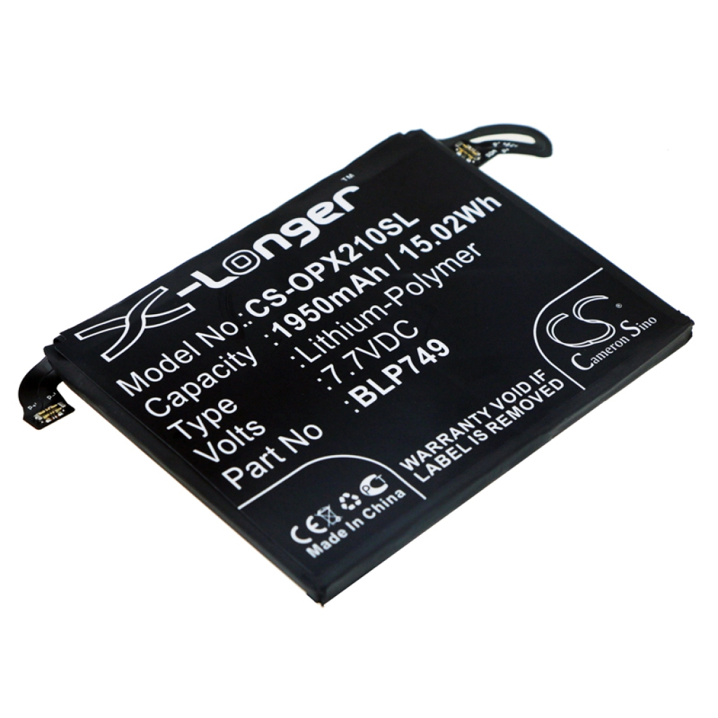 Yhteensopiva akun vaihto OPPO BLP749