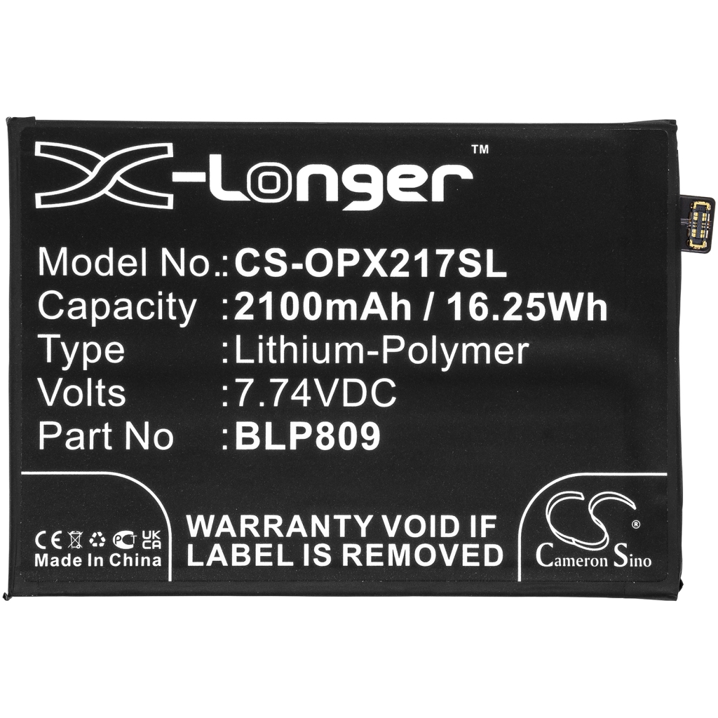 Yhteensopiva akun vaihto OPPO BLP809