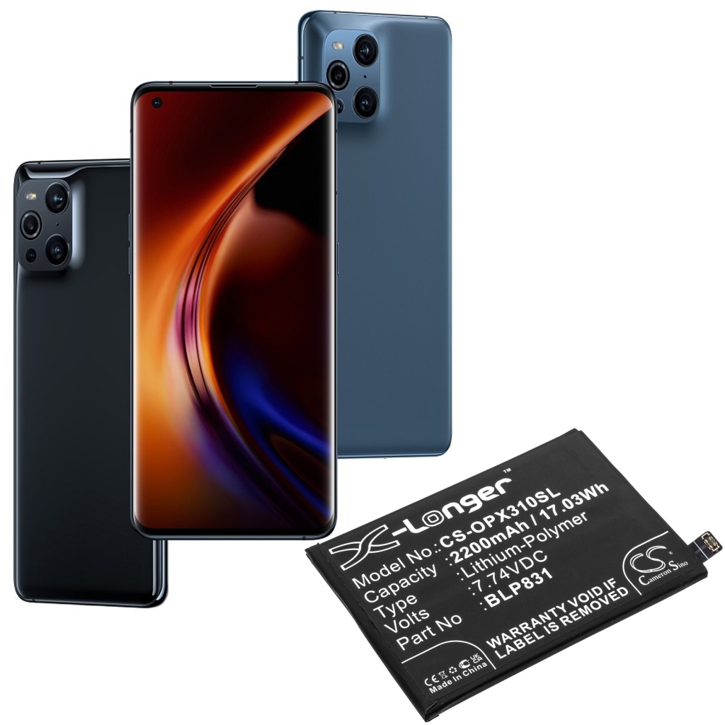 Yhteensopiva akun vaihto OPPO BLP831