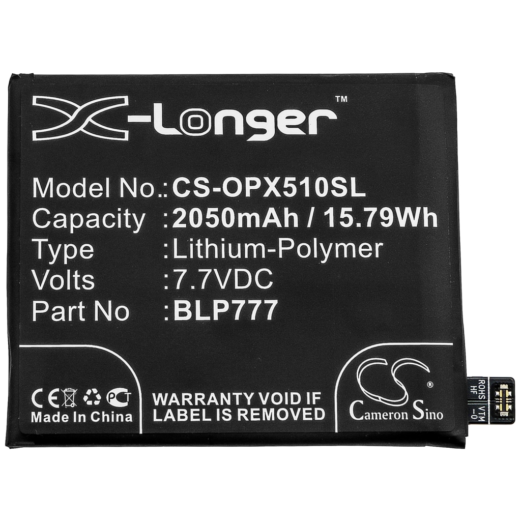 Yhteensopiva akun vaihto OPPO BLP777