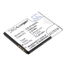 Yhteensopiva akun vaihto Alcatel CAB1400002C1,CAB31C00002C1,TLI014A1