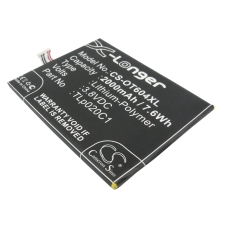 Yhteensopiva akun vaihto Alcatel CAC2000012C2,TLP020C1,TLP020C2