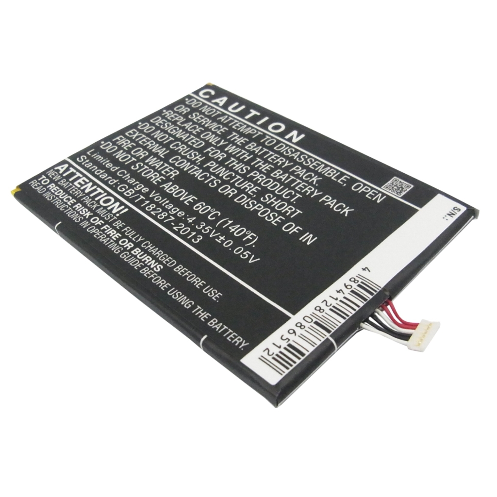 Yhteensopiva akun vaihto Alcatel CAC2000012C2,TLP020C1,TLP020C2
