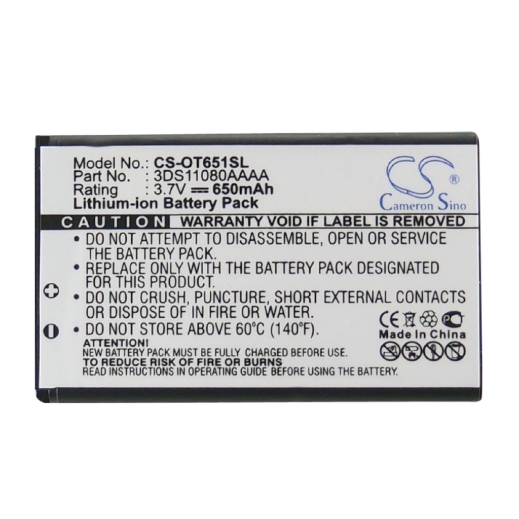 Akku Korvaa CAB3080010CX