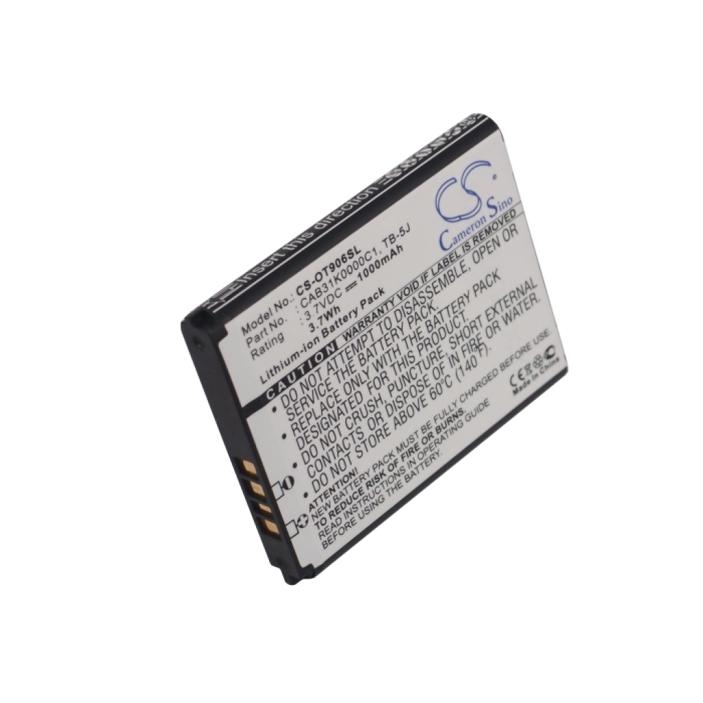Matkapuhelimen akku TCL A906