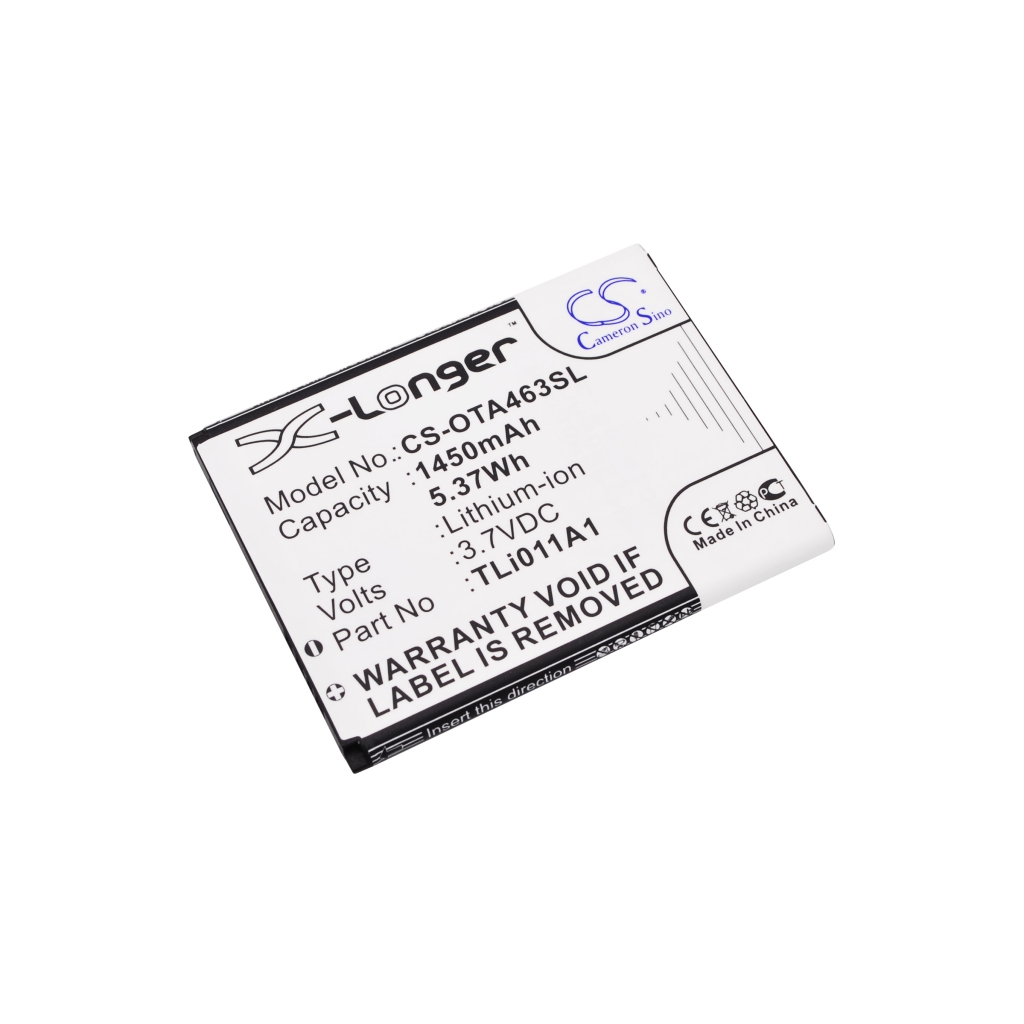 Yhteensopiva akun vaihto Alcatel TLI011A1
