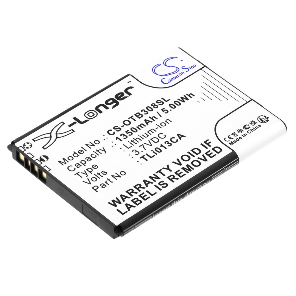 Yhteensopiva akun vaihto Alcatel TLI013CA