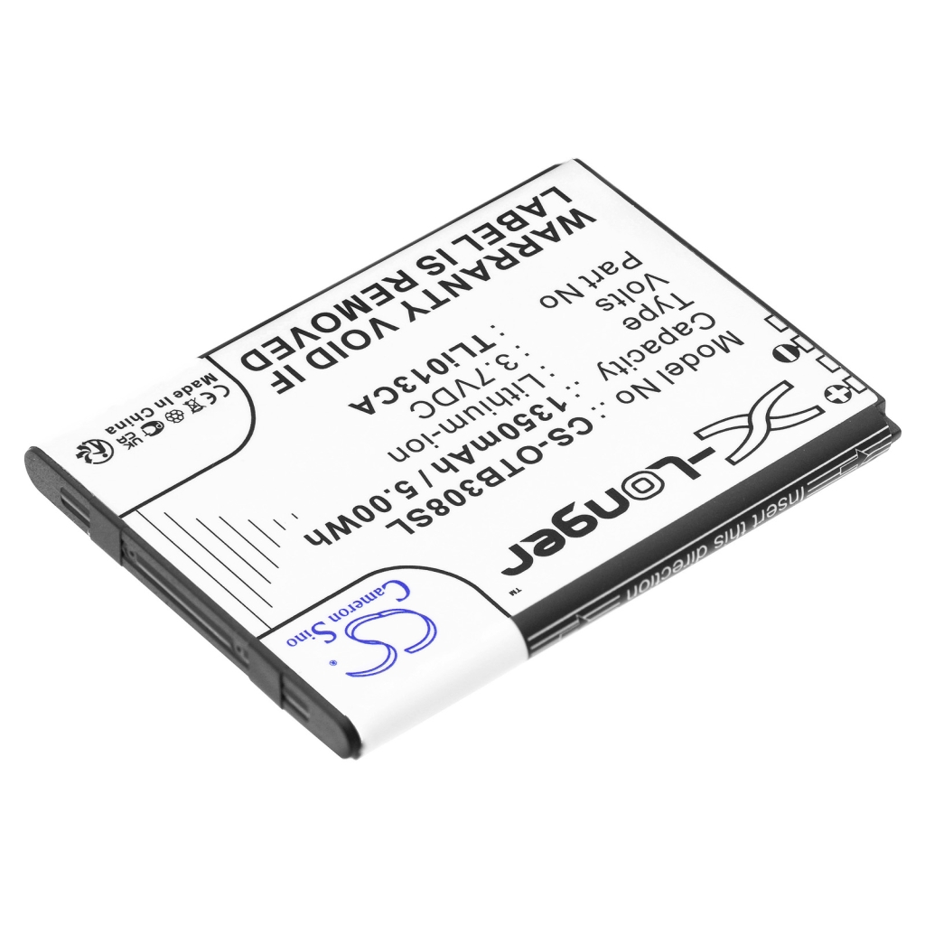 Yhteensopiva akun vaihto Alcatel TLI013CA
