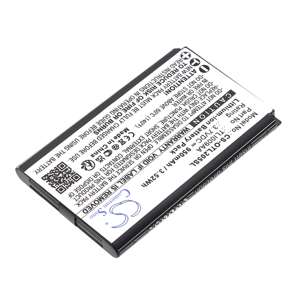 Yhteensopiva akun vaihto Alcatel TLI009AA