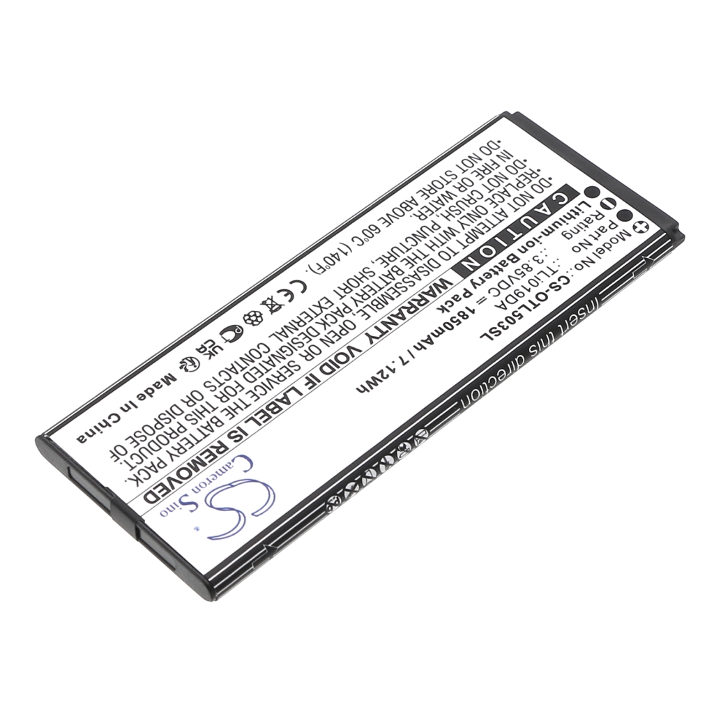 Yhteensopiva akun vaihto Alcatel TLI019DA