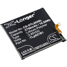 Yhteensopiva akun vaihto Alcatel CAC2710006C1,TLP027A1,TLP027B1