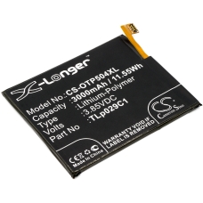 Yhteensopiva akun vaihto Alcatel TLP029C1