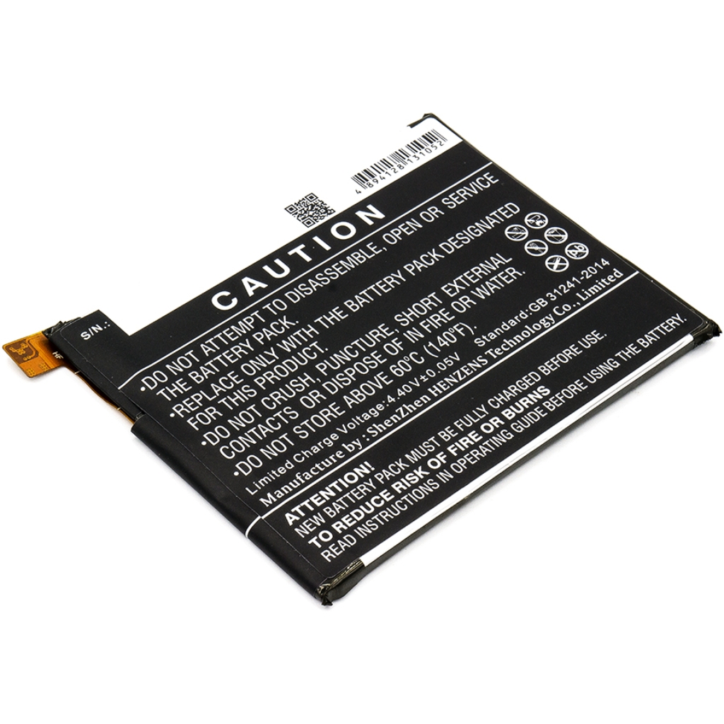 Yhteensopiva akun vaihto Alcatel TLP029C1
