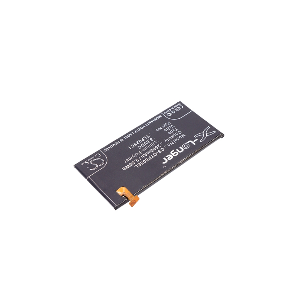 Yhteensopiva akun vaihto Alcatel TLP025C1,TLP025C2