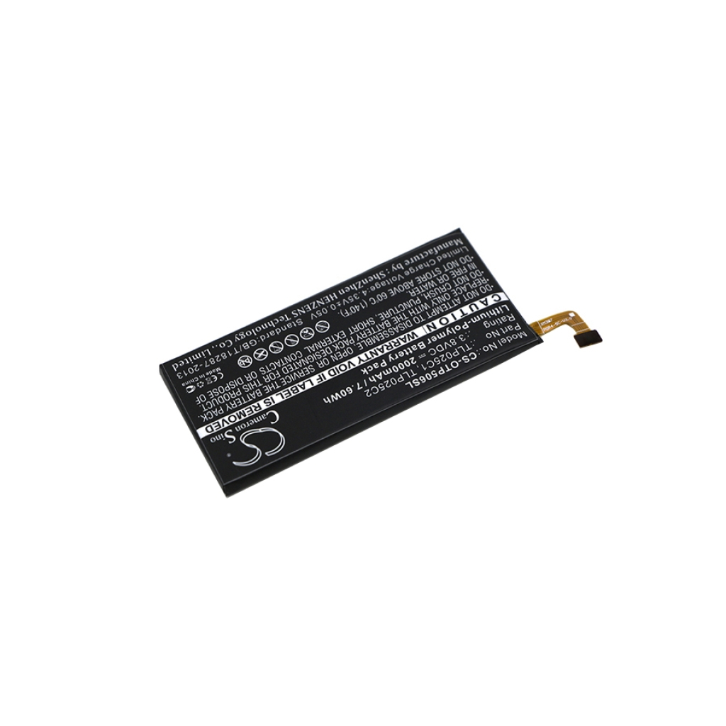 Yhteensopiva akun vaihto Alcatel TLP025C1,TLP025C2