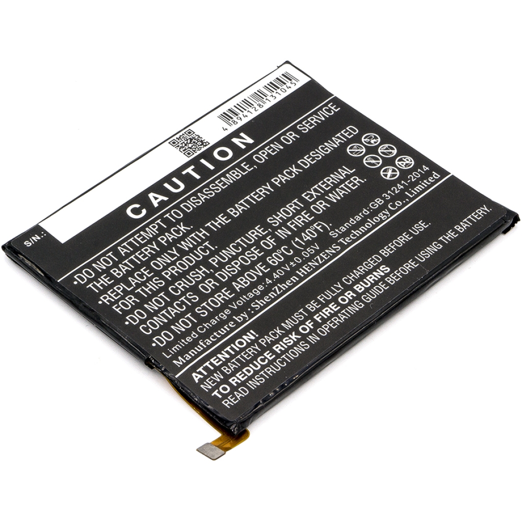 Yhteensopiva akun vaihto Alcatel CAC2710009CJ,TLP027AJ
