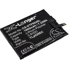 Yhteensopiva akun vaihto Alcatel TLP020EC