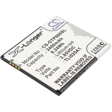 Yhteensopiva akun vaihto Alcatel TLI025A1