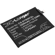 Yhteensopiva akun vaihto Alcatel TLP034G1