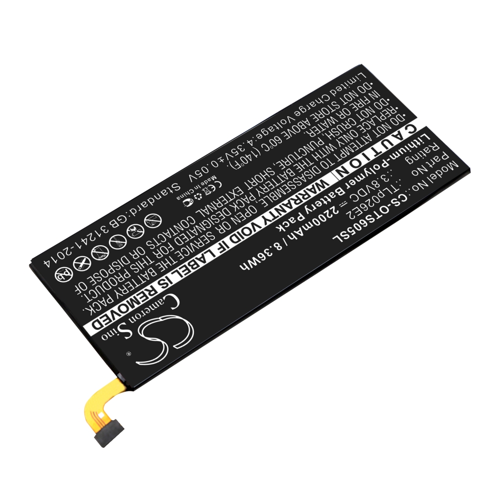 Matkapuhelimen akku Blackberry CS-OTS605SL
