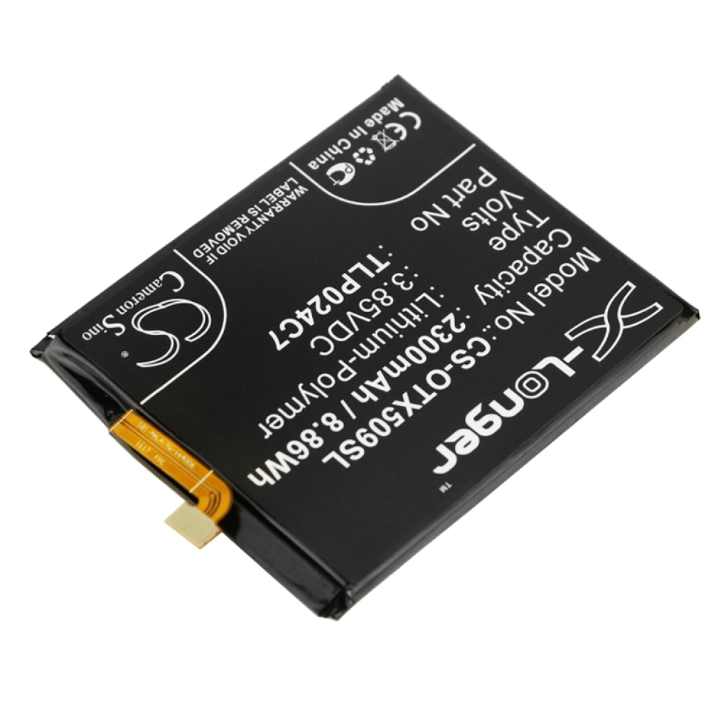 Yhteensopiva akun vaihto Alcatel TLP024C7