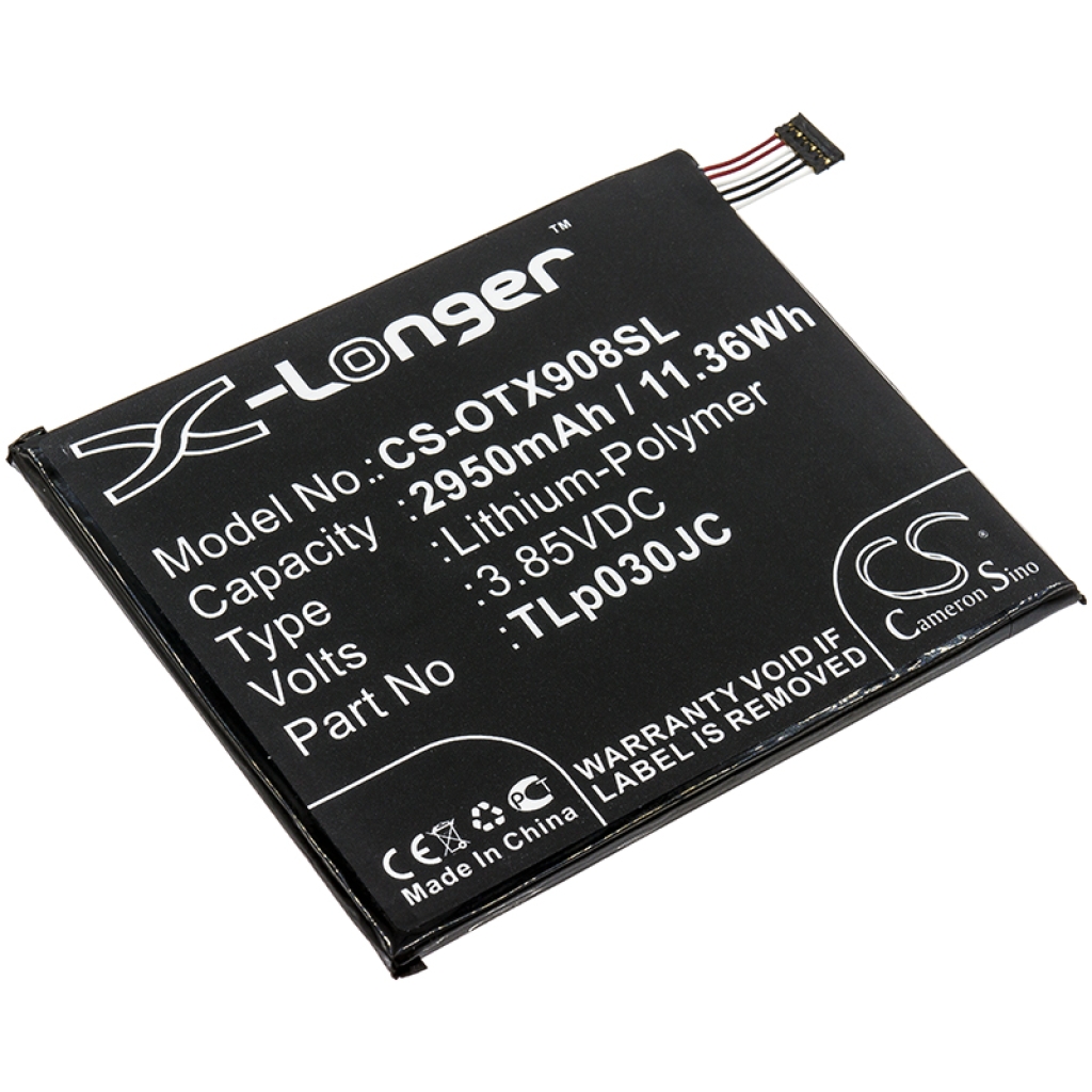 Yhteensopiva akun vaihto Alcatel CAC3000034CC,TLP030JC