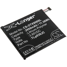 Yhteensopiva akun vaihto Alcatel CAC3000034CC,TLP030JC