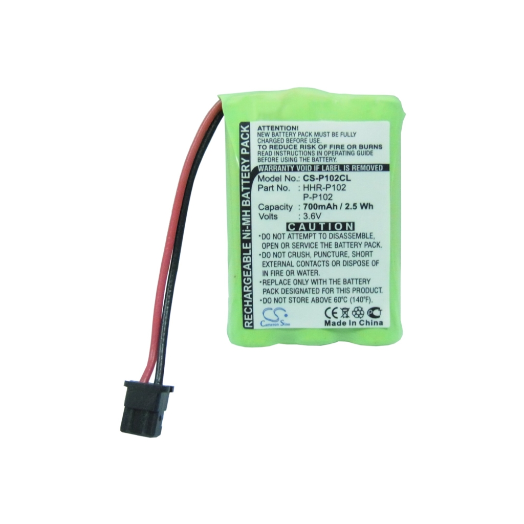 Langattoman puhelimen akku Panasonic P-P102 (CS-P102CL)