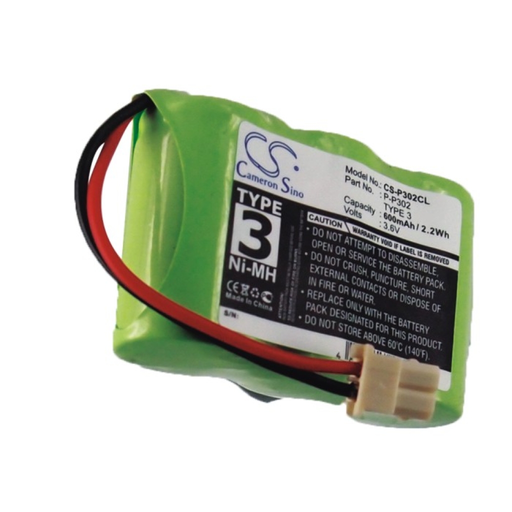 Langattoman puhelimen akku Radio Shack 9602082 (CS-P302CL)