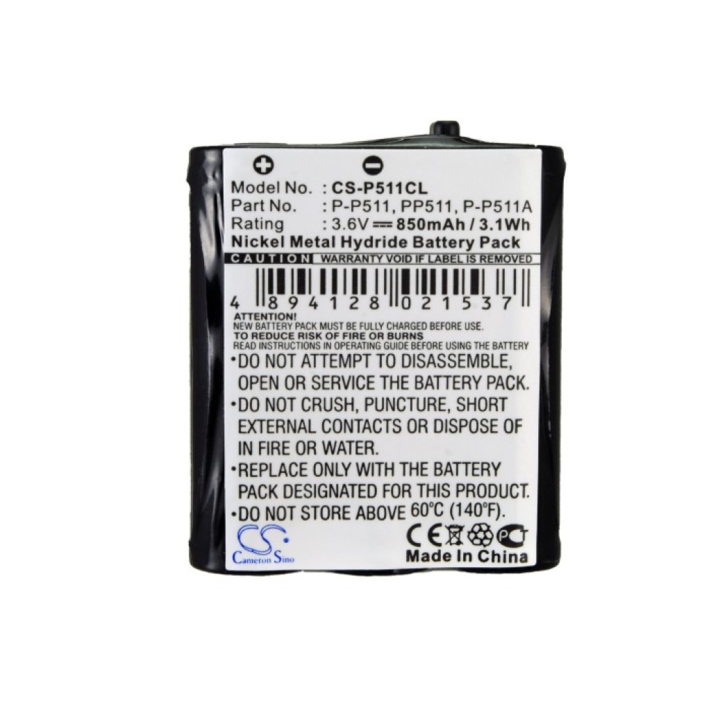 Langattoman puhelimen akku Panasonic KXTG2239 (CS-P511CL)