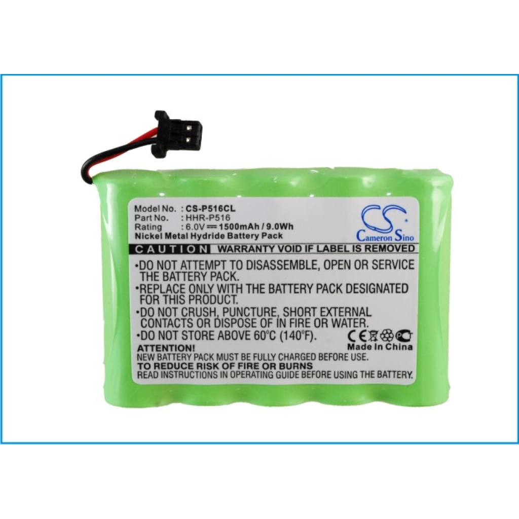 Akut Langattoman puhelimen akku CS-P516CL