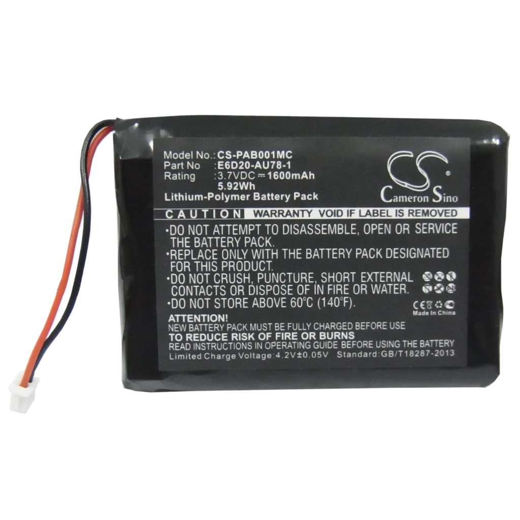 Kameran akku Panasonic Arbitrator Body Worn Mics (CS-PAB001MC)