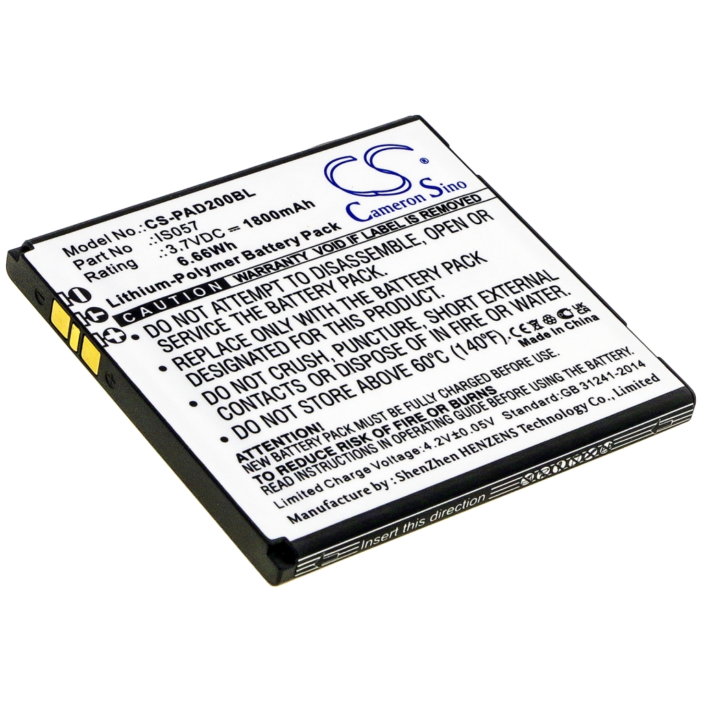 Maksupäätteen akku Pax D200T (CS-PAD200BL)