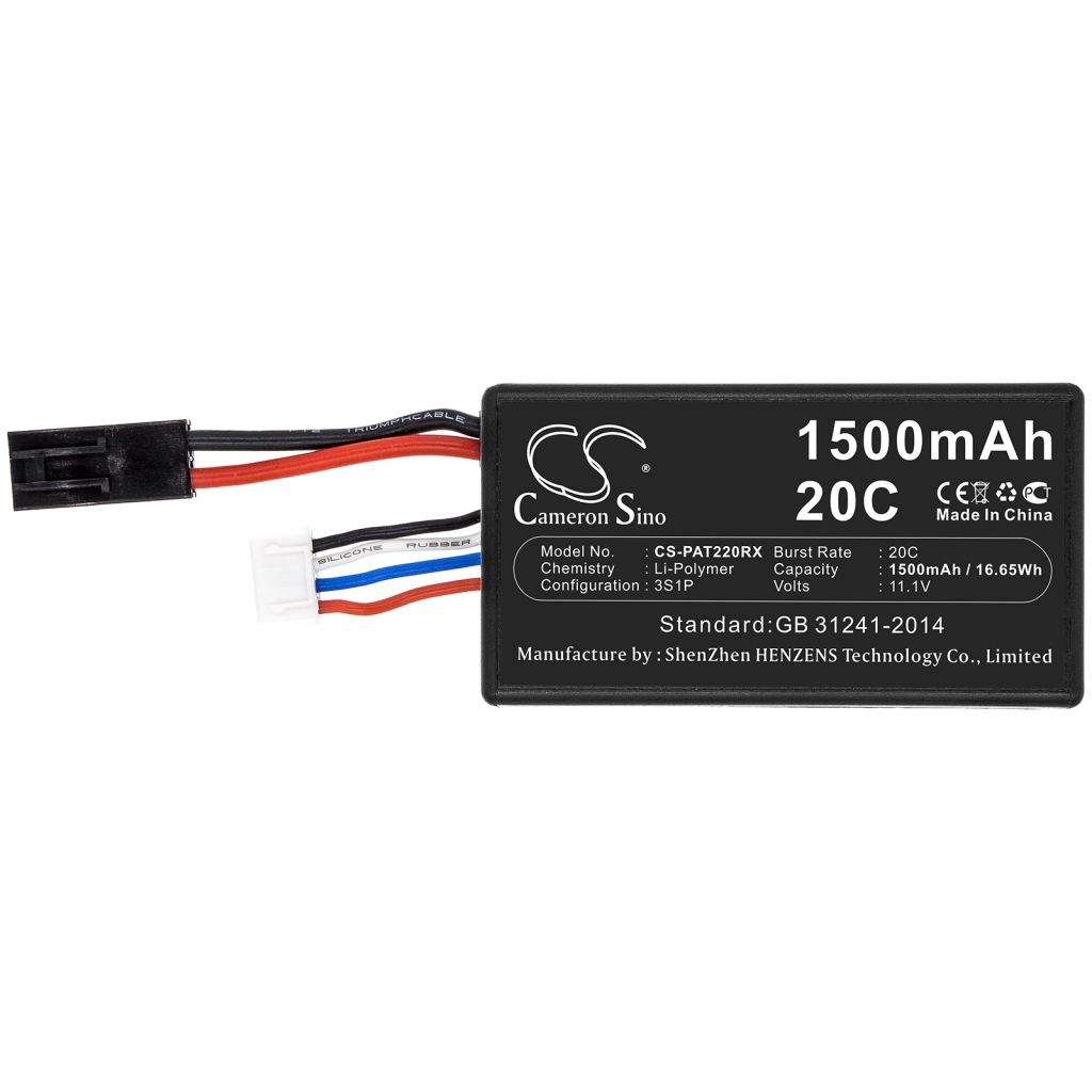 Akut RC hobby batteries CS-PAT220RX