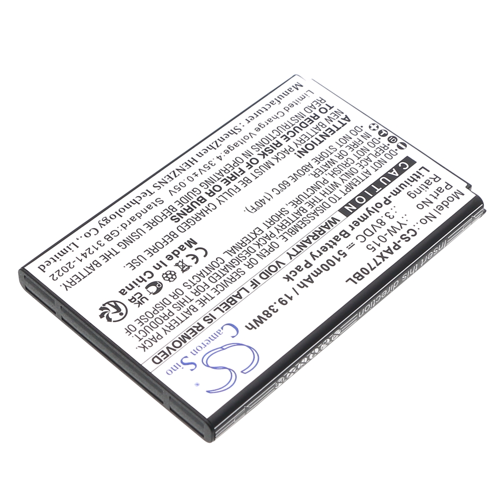 Maksupäätteen akku Pax CS-PAX770BL