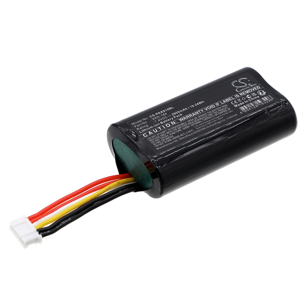 Maksupäätteen akku Ingenico CS-PAX910BL