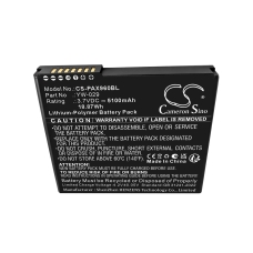 Yhteensopiva akun vaihto Pax YW-029