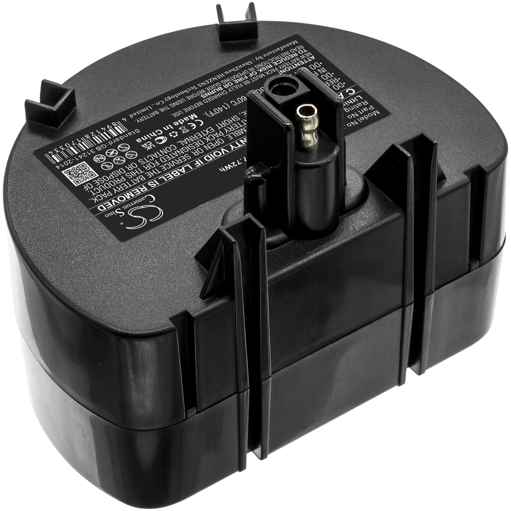 Yhteensopiva akun vaihto Water tech LB003S2P-C